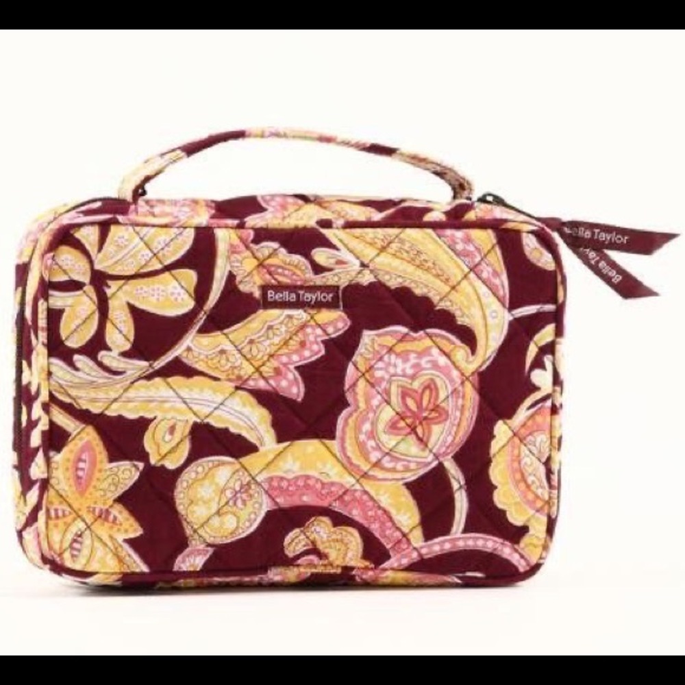 Bella Taylor bible case red and yellow floral